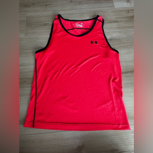 Under Armour Heathered Red HeatGear Loose Fit Top - Picture 1 of 4